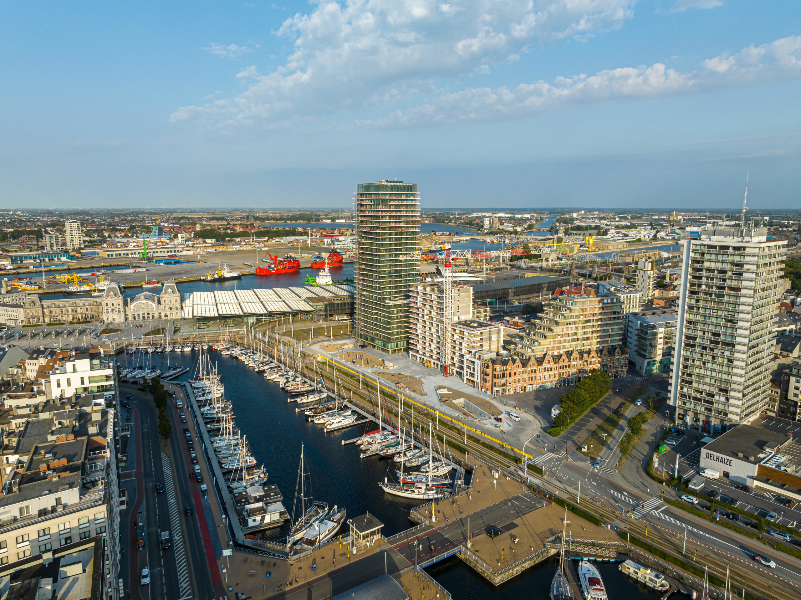 SKY Harbour appartemenen aan de jachthaven van Oostende