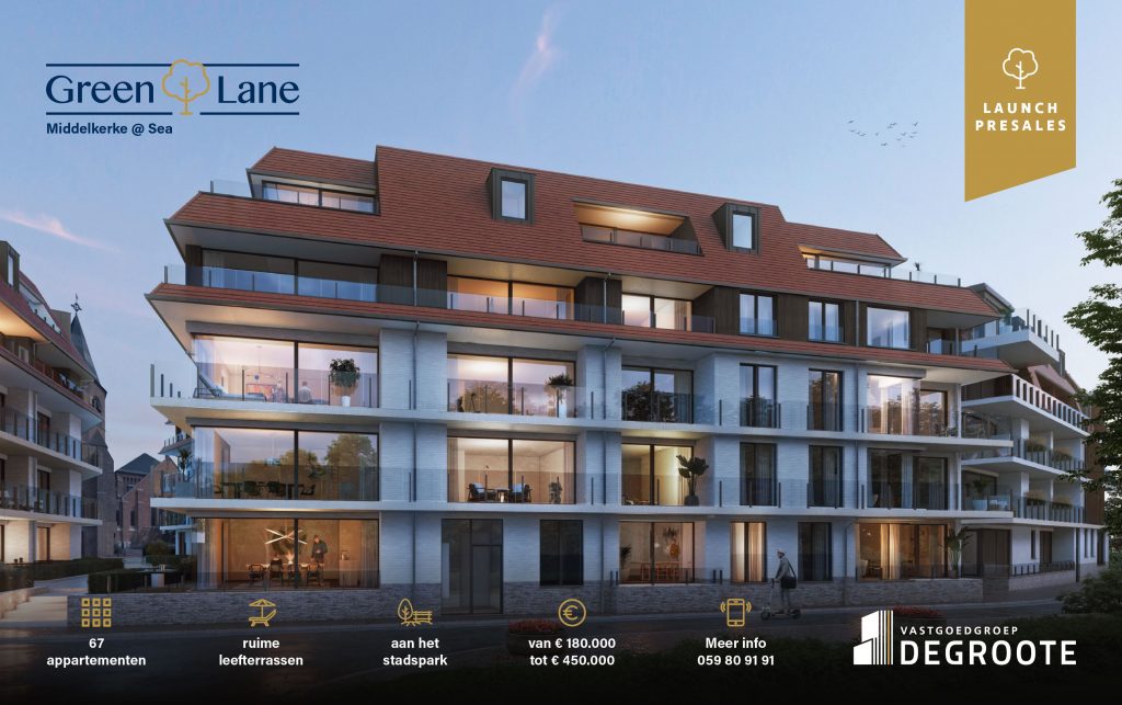 Green Lane Middelkerke appartementen te koop